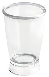 TUMBLER PLASTIC CLEAR